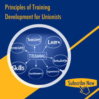 Principles of Training Development for Unionists